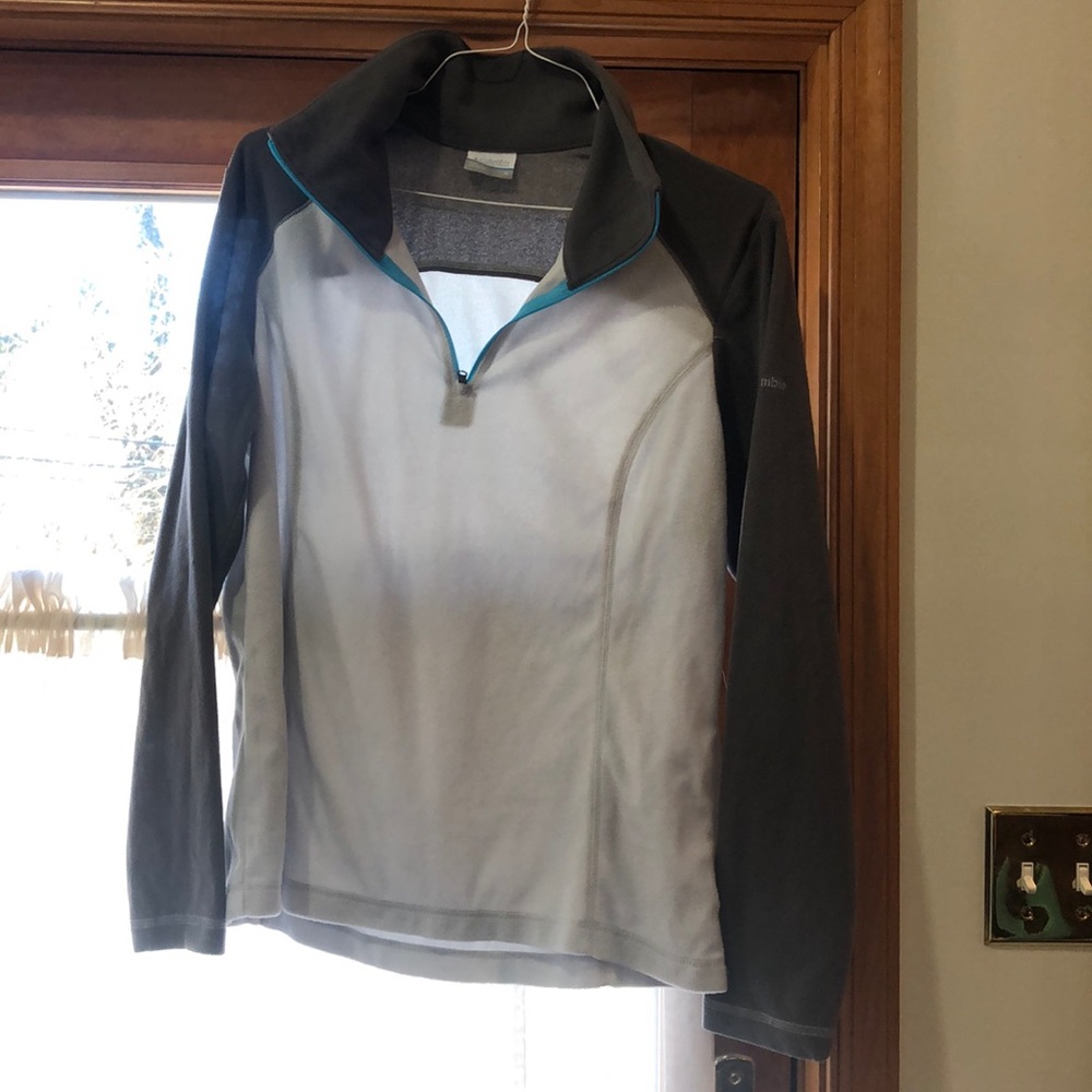 Gray Columbia fleece